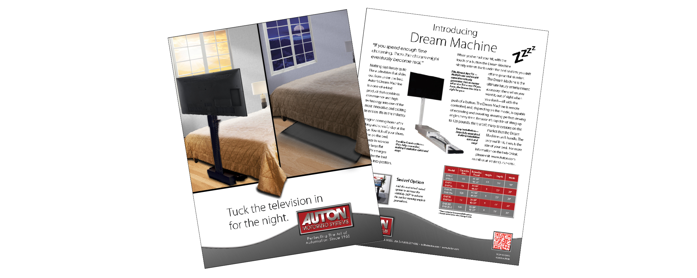 Auton Sell-Sheet Dream Machine